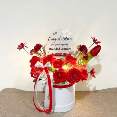 Bloom Box Akrilik Ucapan Grand Opening Kepulauan Yapen